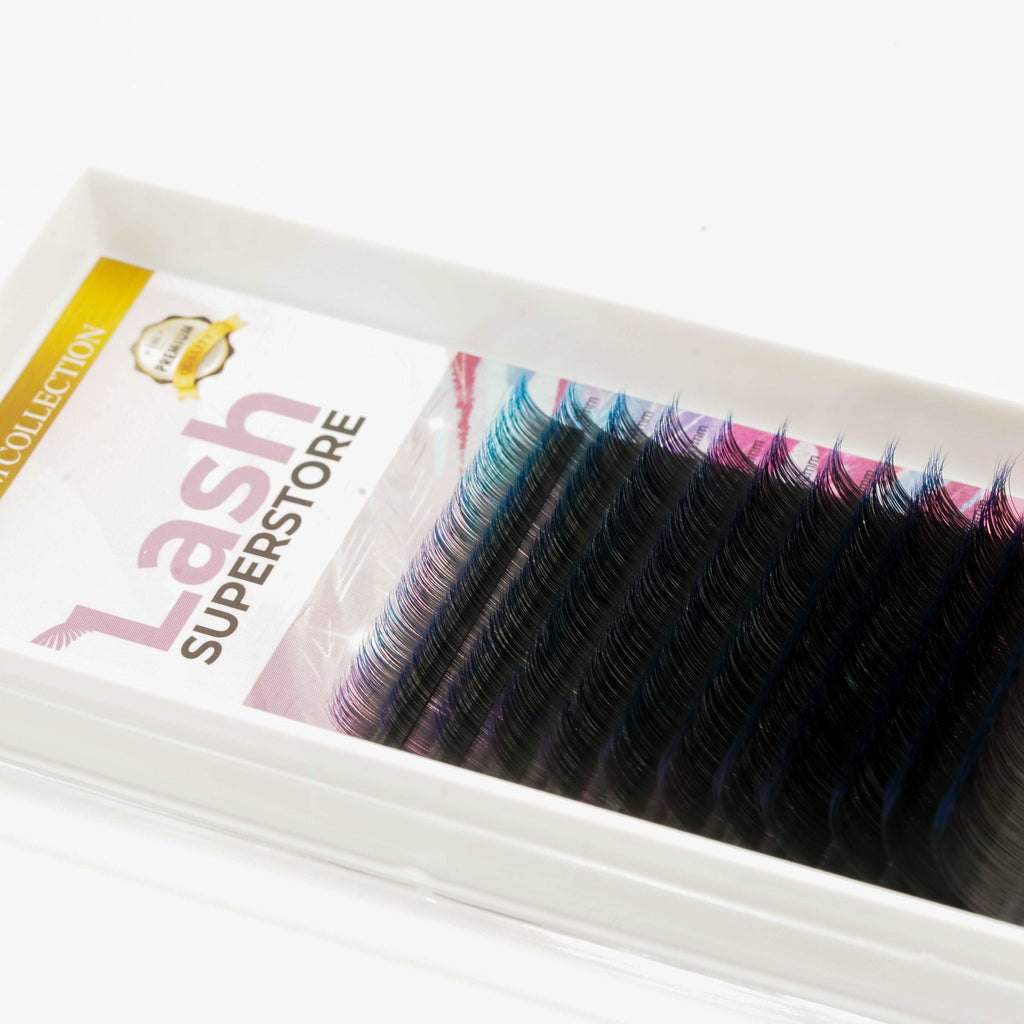 Ombre Lash | Blue | D Curl | 0.07 | Made in Korea