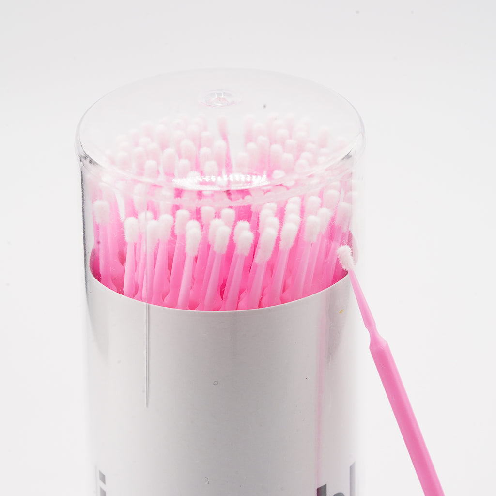 Disposable Micro Applicator Brush, Pink